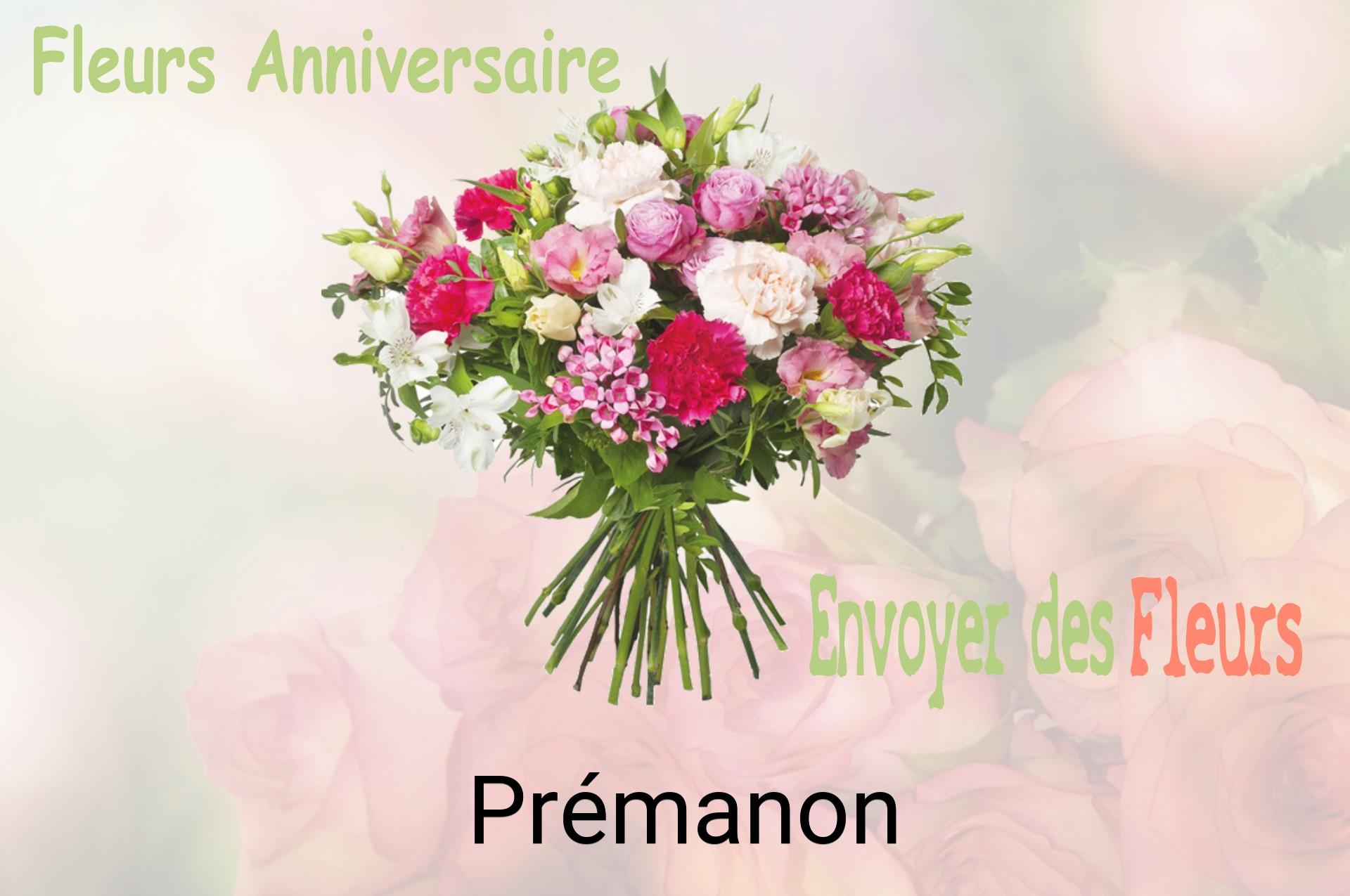 Bouquet de fleurs d’anniversaire livré à Prémanon