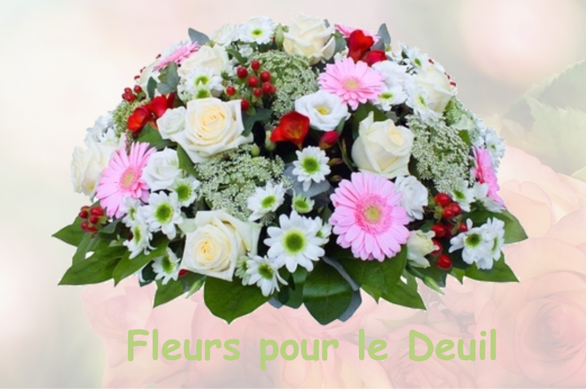 fleurs deuil PREMANON